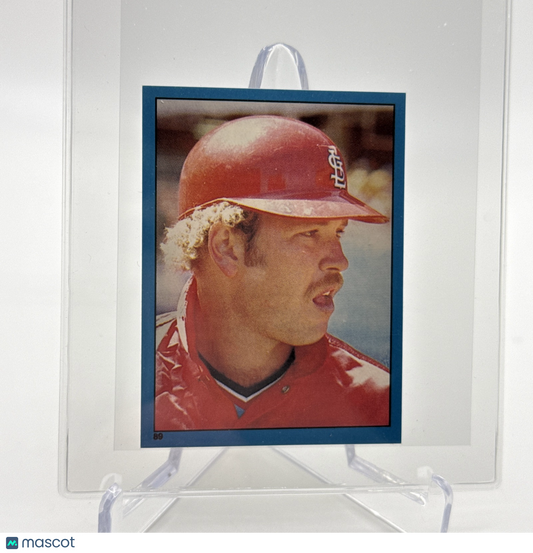 1982 O-Pee-Chee Stickers Ken Oberkfell Baseball Card #89 NM-MT FREE SHIPPING