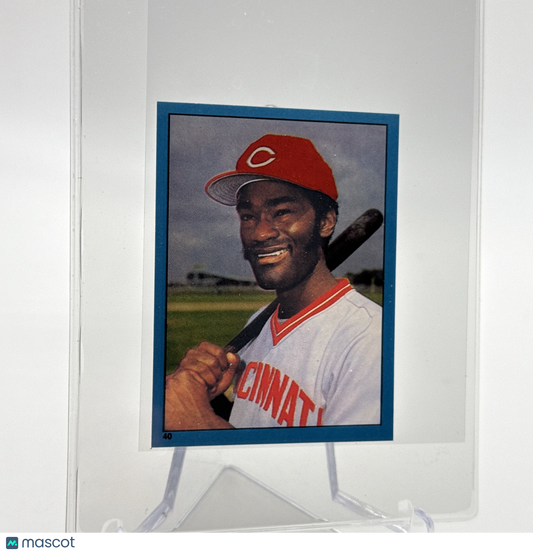1982 O-Pee-Chee Stickers George Foster Baseball Card #40 NM-MT FREE SHIPPING
