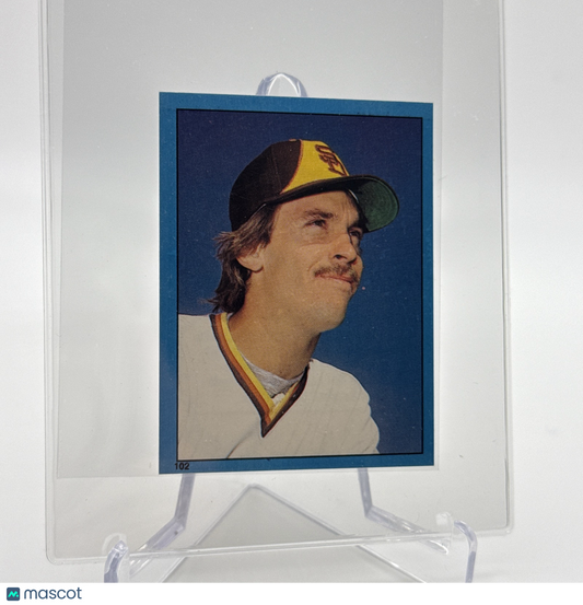 1982 O-Pee-Chee Stickers Gary Lucas Baseball Card #102 NM-MT FREE SHIPPING