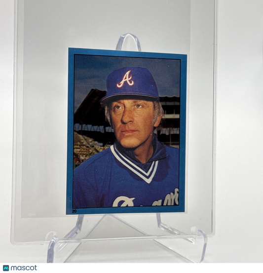1982 O-Pee-Chee Stickers Phil Niekro Baseball Card #20 NM-MT FREE SHIPPING