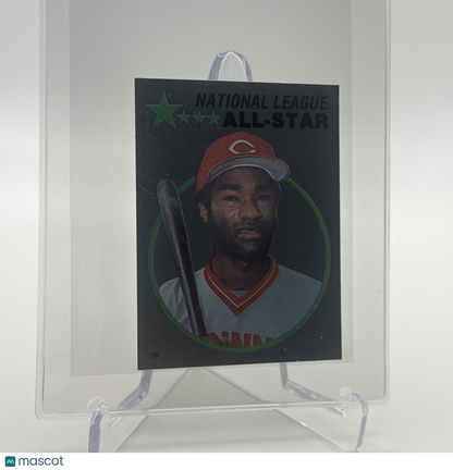 1982 O-Pee-Chee Stickers George Foster FOIL Card #126 NM-MT FREE SHIPPING