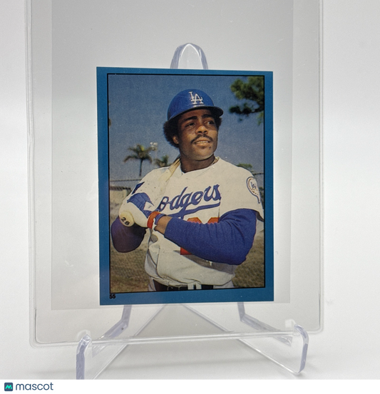 1982 O-Pee-Chee Stickers Pedro Guerrero Baseball Card #55 NM-MT FREE SHIPPING