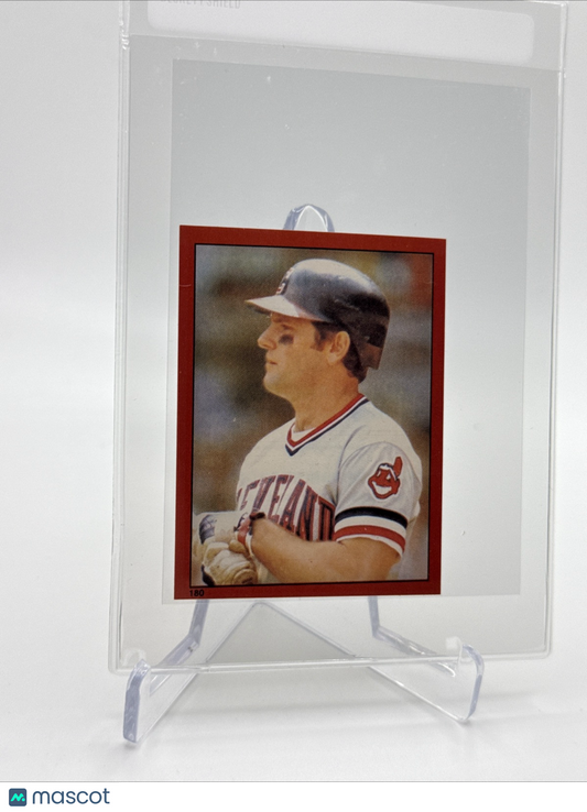 1982 O-Pee-Chee Stickers Mike Hargrove Baseball Card #180 NM-MT FREE SHIPPING