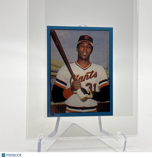 1982 O-Pee-Chee Stickers Larry Herndon Baseball Card #109 NM-MT FREE SHIPPING