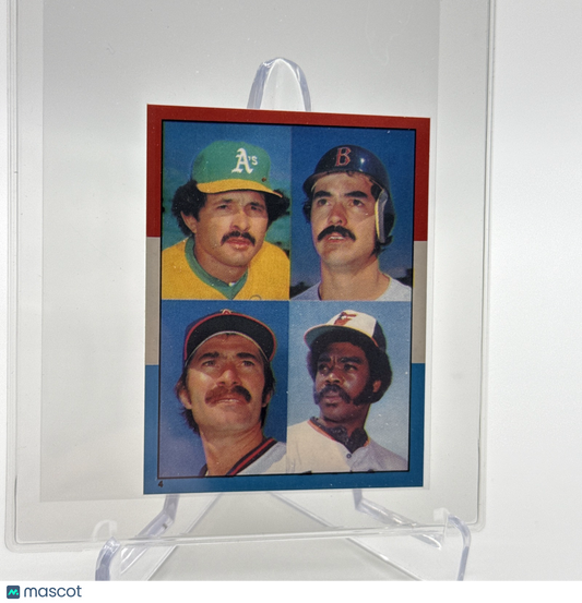 1982 O-Pee-Chee Stickers Armas/Evans/Grich/Murray Card #4 NM-MT FREE SHIPPING