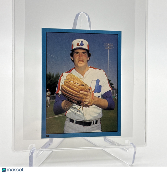 1982 O-Pee-Chee Stickers Scott Sanderson Baseball Card #63 NM-MT FREE SHIPPING