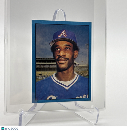 1982 O-Pee-Chee Stickers Claudell Washington Card #22 NM-MT FREE SHIPPING