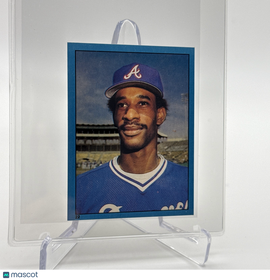 1982 O-Pee-Chee Stickers Claudell Washington Card #22 NM-MT FREE SHIPPING