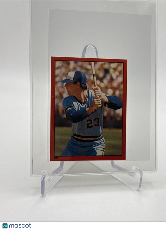 1982 O-Pee-Chee Stickers Ted Simmons Baseball Card #201 NM-MT FREE SHIPPING