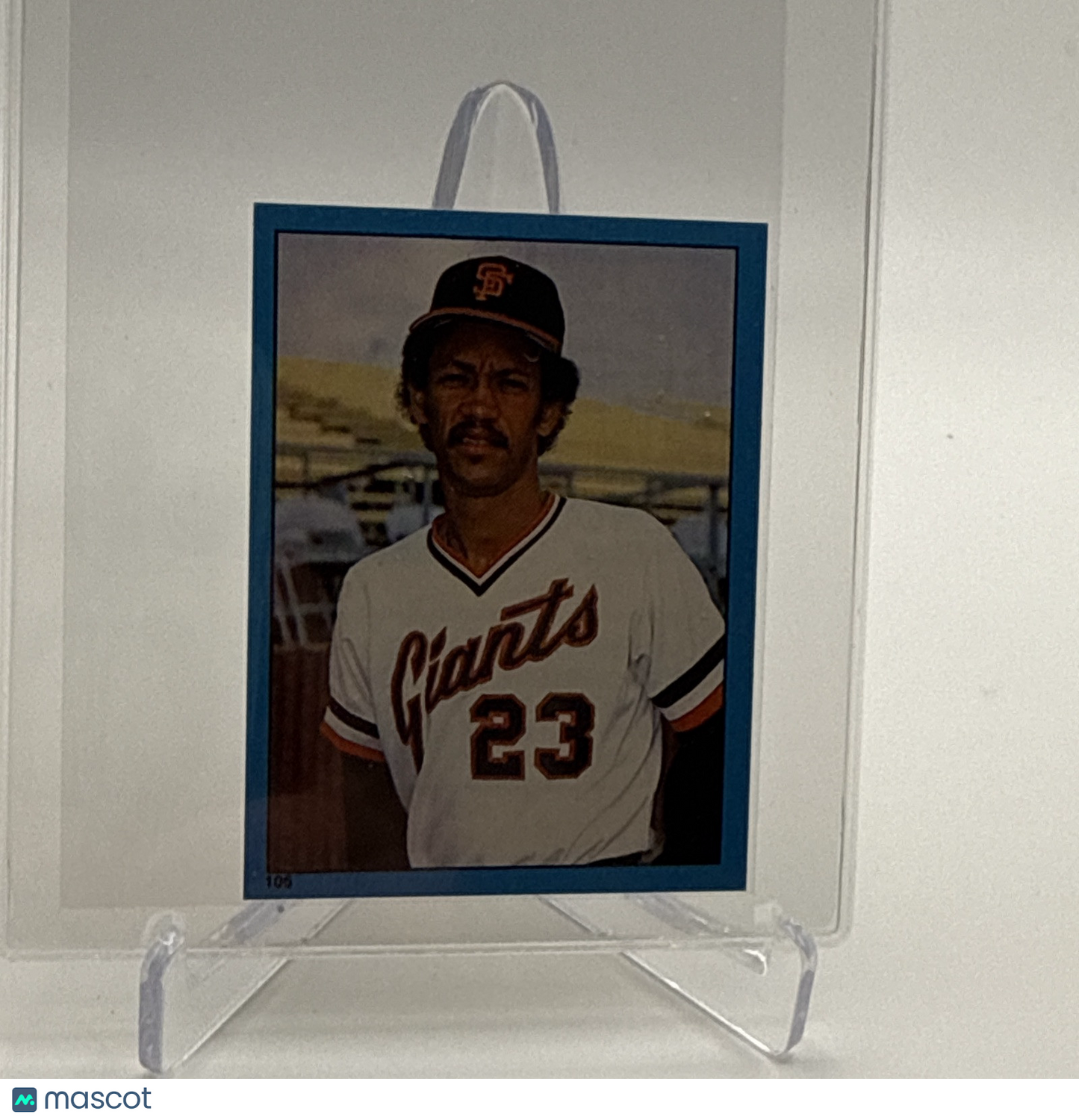1982 O-Pee-Chee Stickers Enos Cabell Baseball Card #105 NM-MT FREE SHIPPING