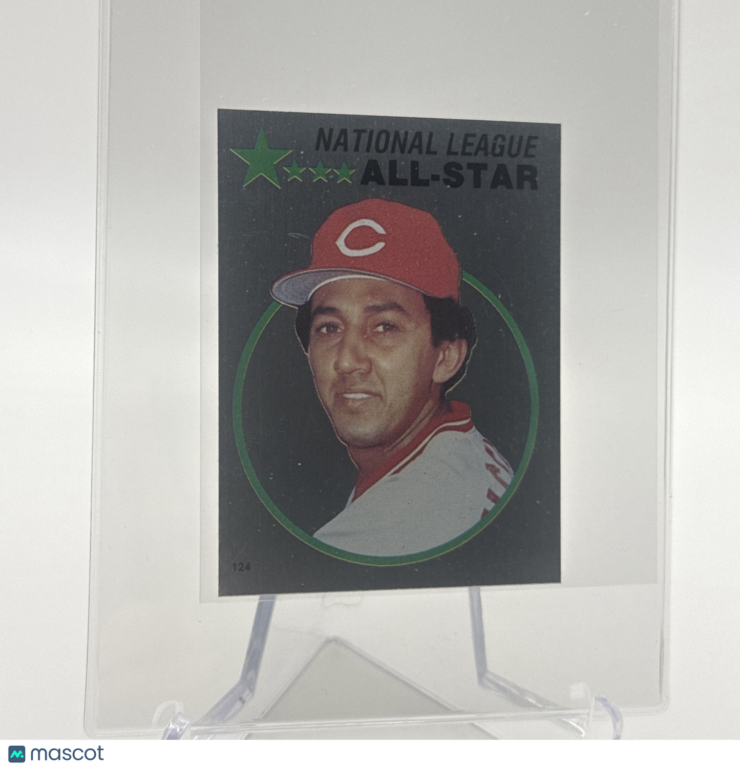 1982 O-Pee-Chee Stickers Dave Concepcion FOIL Card #124 NM-MT FREE SHIPPING