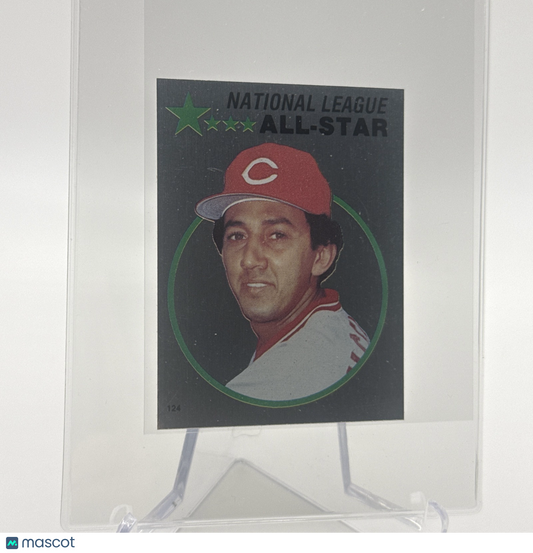 1982 O-Pee-Chee Stickers Dave Concepcion FOIL Card #124 NM-MT FREE SHIPPING
