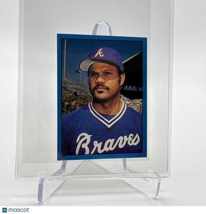 1982 O-Pee-Chee Stickers Chris Chambliss Baseball Card #17 NM-MT FREE SHIPPING