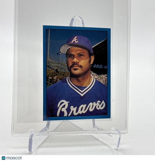 1982 O-Pee-Chee Stickers Chris Chambliss Baseball Card #17 NM-MT FREE SHIPPING