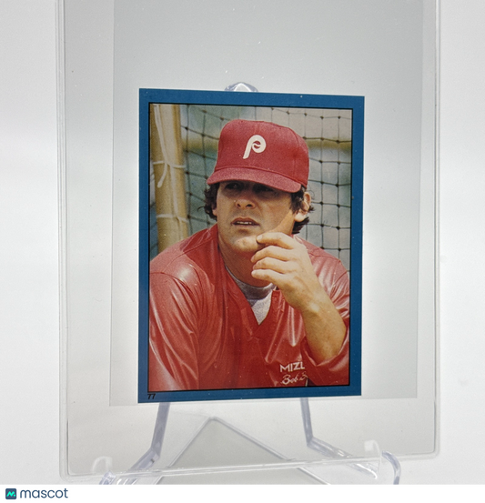 1982 O-Pee-Chee Stickers Bob Boone Baseball Card #77 NM-MT FREE SHIPPING