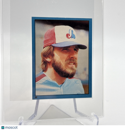 1982 O-Pee-Chee Stickers Steve Rogers Baseball Card #59 NM-MT FREE SHIPPING