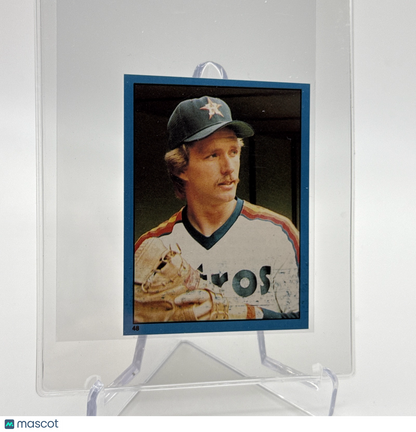 1982 O-Pee-Chee Stickers Alan Ashby Baseball Card #48 NM-MT FREE SHIPPING