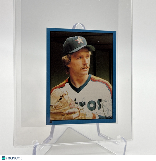 1982 O-Pee-Chee Stickers Alan Ashby Baseball Card #48 NM-MT FREE SHIPPING
