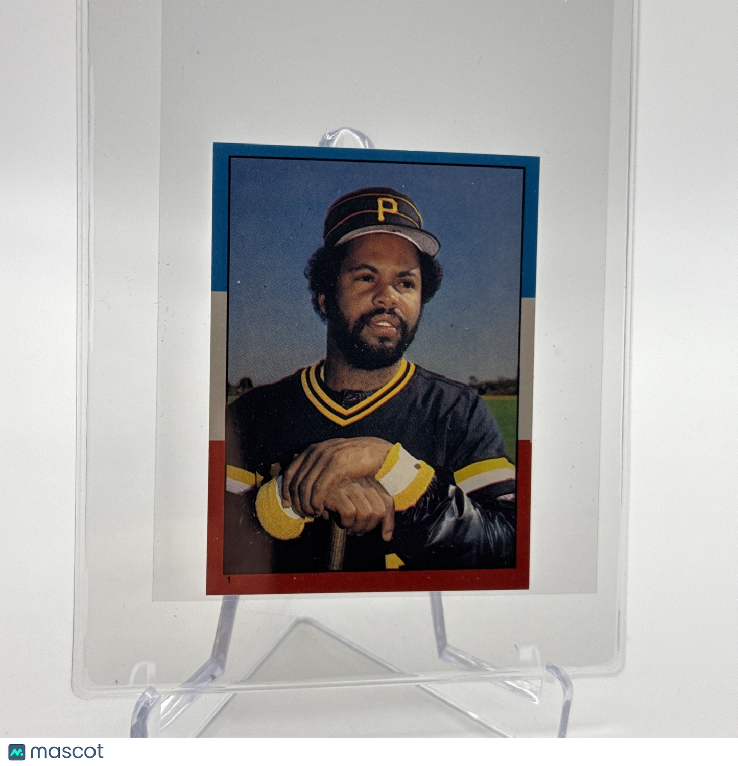 1982 O-Pee-Chee Stickers Bill Madlock Baseball Card #1 NM-MT FREE SHIPPING