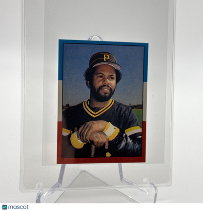 1982 O-Pee-Chee Stickers Bill Madlock Baseball Card #1 NM-MT FREE SHIPPING