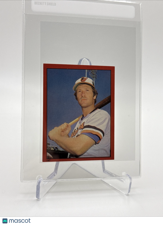 1982 O-Pee-Chee Stickers Rich Dauer Baseball Card #147 NM-MT FREE SHIPPING