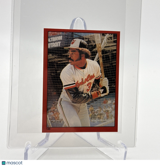 1982 O-Pee-Chee Stickers Eddie Murray Baseball Card #145 NM-MT FREE SHIPPING