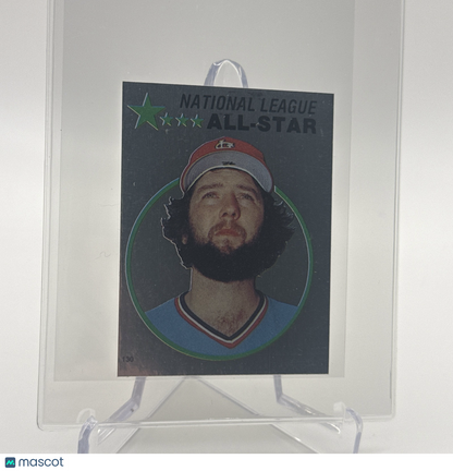 1982 O-Pee-Chee Stickers Bruce Sutter FOIL Card #130 NM-MT FREE SHIPPING