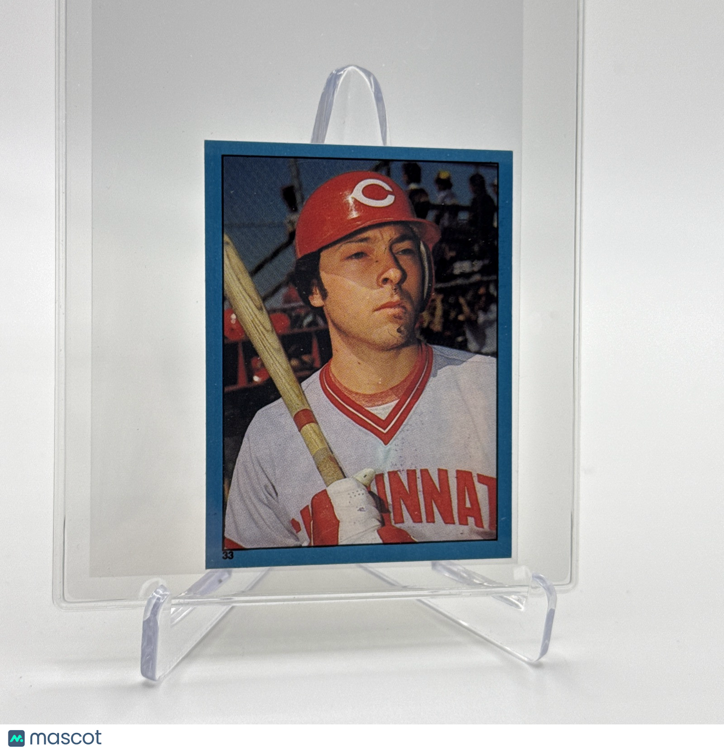 1982 O-Pee-Chee Stickers Dave Collins Baseball Card #33 NM-MT FREE SHIPPING
