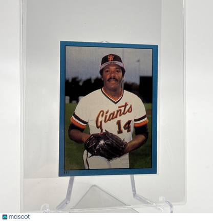 1982 O-Pee-Chee Stickers Vida Blue Baseball Card #111 NM-MT FREE SHIPPING
