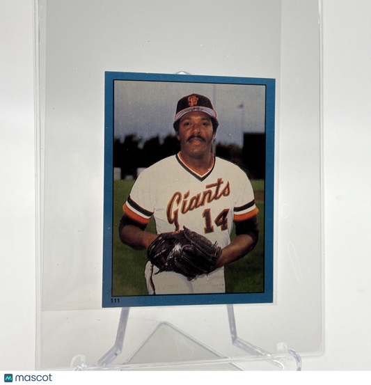 1982 O-Pee-Chee Stickers Vida Blue Baseball Card #111 NM-MT FREE SHIPPING