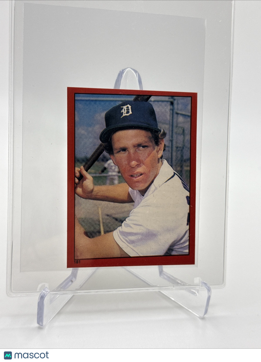 1982 O-Pee-Chee Stickers Alan Trammell Baseball Card #181 NM-MT FREE SHIPPING