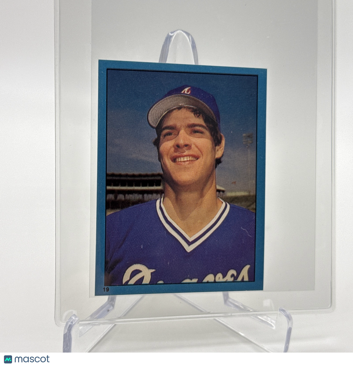 1982 O-Pee-Chee Stickers Dale Murphy Baseball Card #19 NM-MT FREE SHIPPING