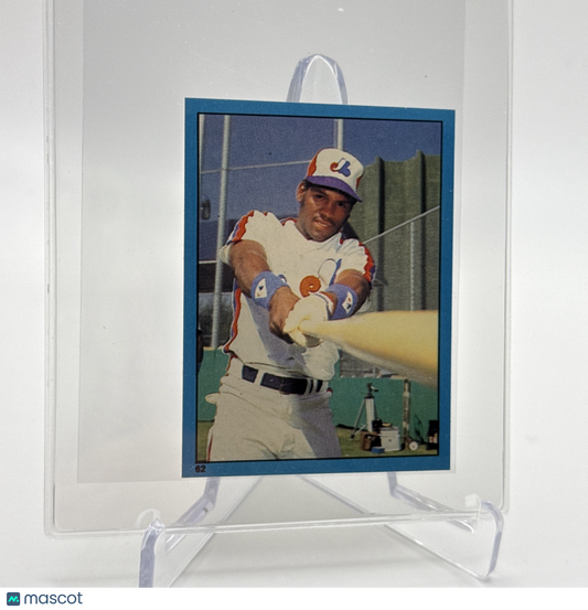 1982 O-Pee-Chee Stickers Tim Raines Baseball Card #62 NM-MT FREE SHIPPING