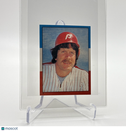 1982 O-Pee-Chee Stickers Mike Schmidt Baseball Card #5 NM-MT FREE SHIPPING