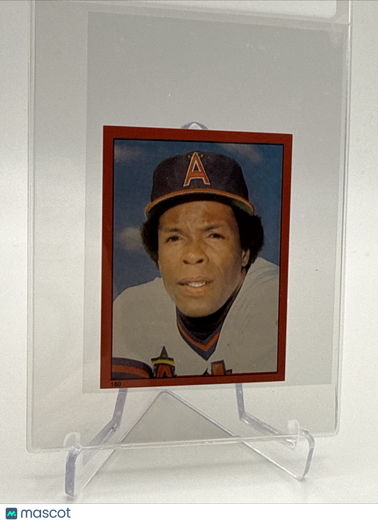 1982 O-Pee-Chee Stickers Rod Carew Baseball Card #160 NM-MT FREE SHIPPING