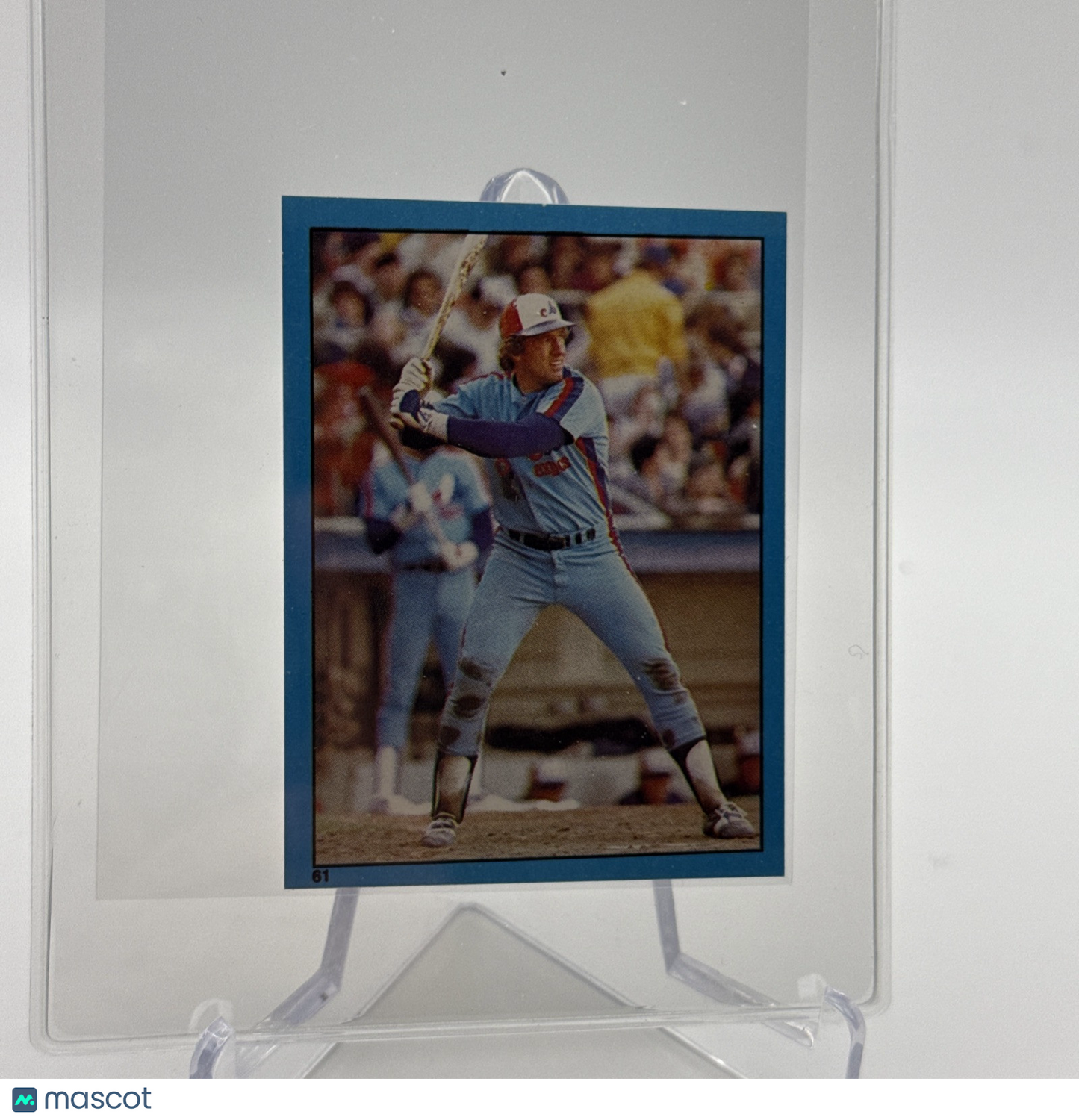 1982 O-Pee-Chee Stickers Gary Carter Baseball Card #61 NM-MT FREE SHIPPING