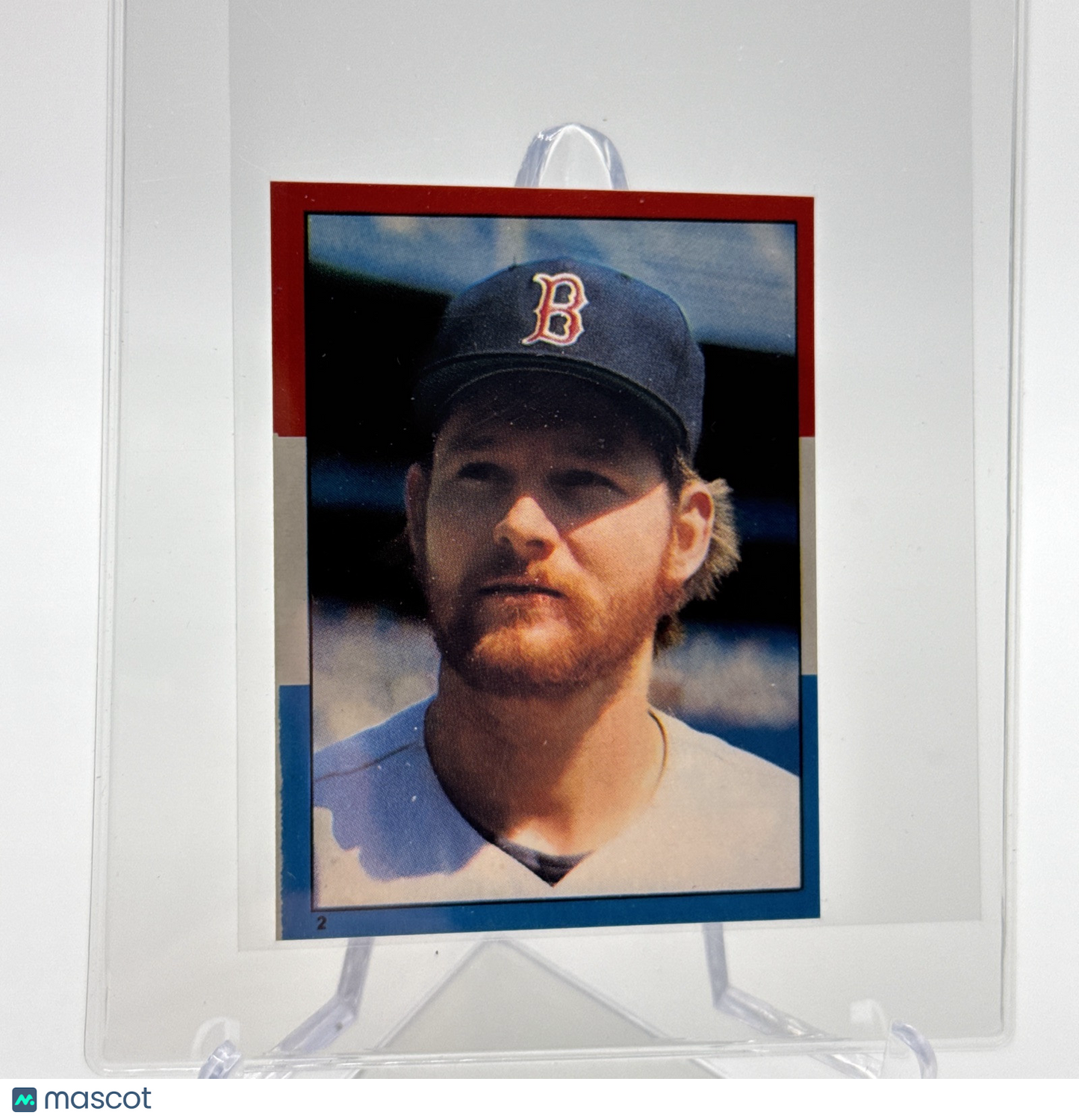 1982 O-Pee-Chee Stickers Carney Lansford Baseball Card #2 NM-MT FREE SHIPPING