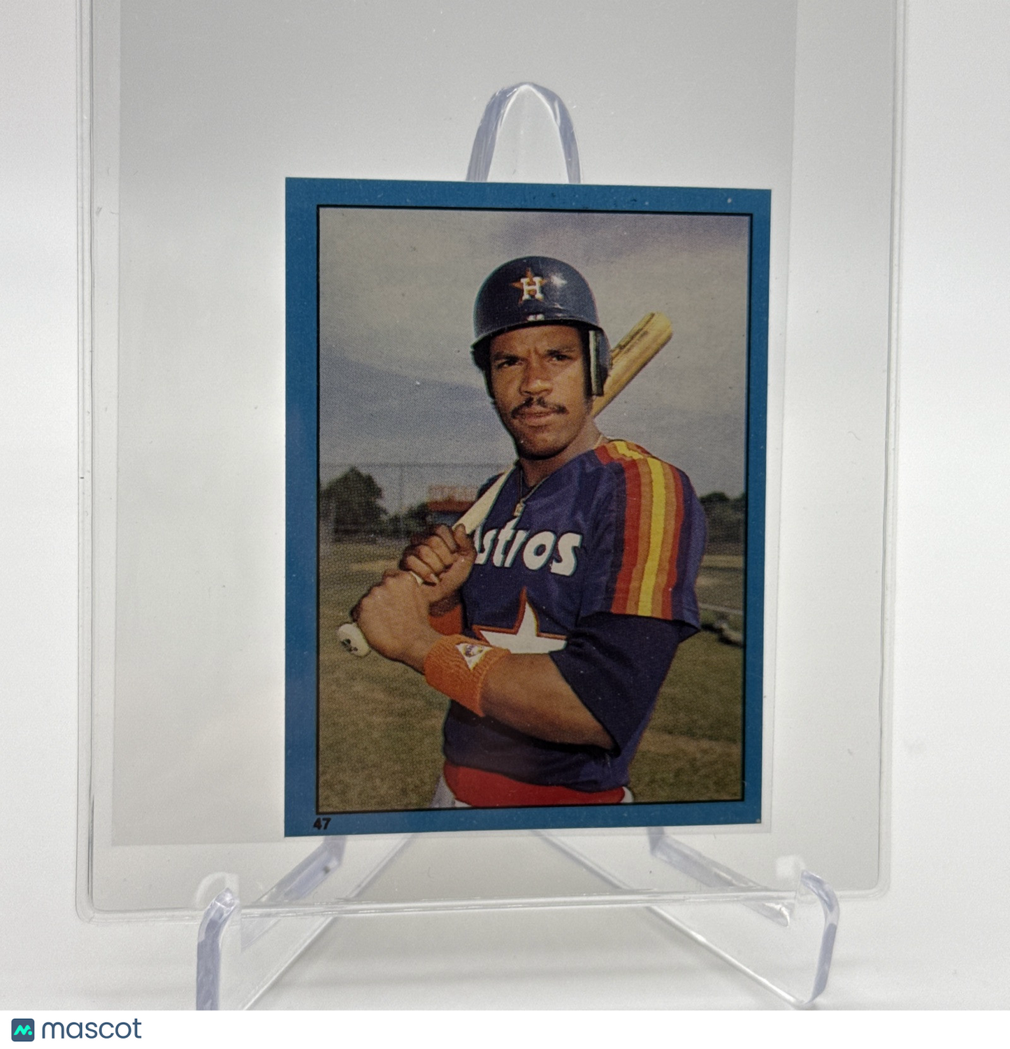1982 O-Pee-Chee Stickers Cesar Cedeno Baseball Card #47 NM-MT FREE SHIPPING