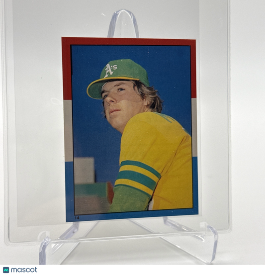 1982 O-Pee-Chee Stickers Steve McCatty Card #14 NM-MT FREE SHIPPING