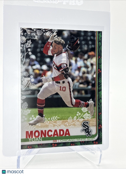 2019 Topps HOLIDAY Yoan Moncada Baseball Card #HW170 Mint FREE SHIPPING
