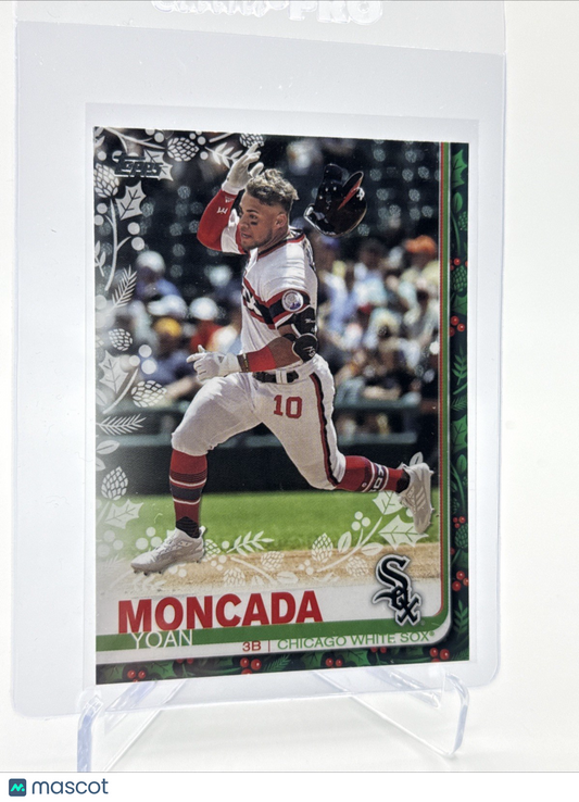 2019 Topps HOLIDAY Yoan Moncada Baseball Card #HW170 Mint FREE SHIPPING