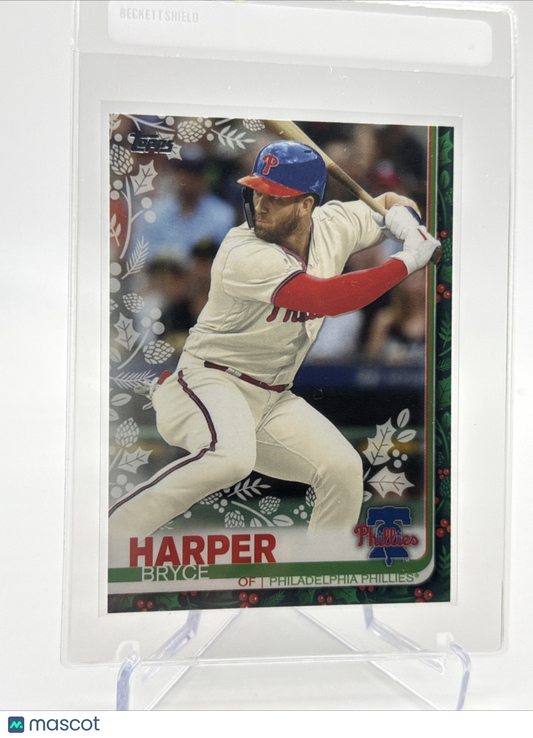 2019 Topps HOLIDAY Bryce Harper Baseball Card #HW192 Mint FREE SHIPPING