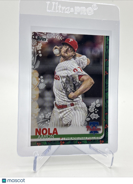 2019 Topps HOLIDAY Aaron Nola Baseball Card #HW152 Mint FREE SHIPPING