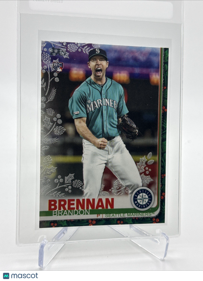 2019 Topps HOLIDAY METALLIC Brandon Brennan RC #HW121 Mint FREE SHIPPING