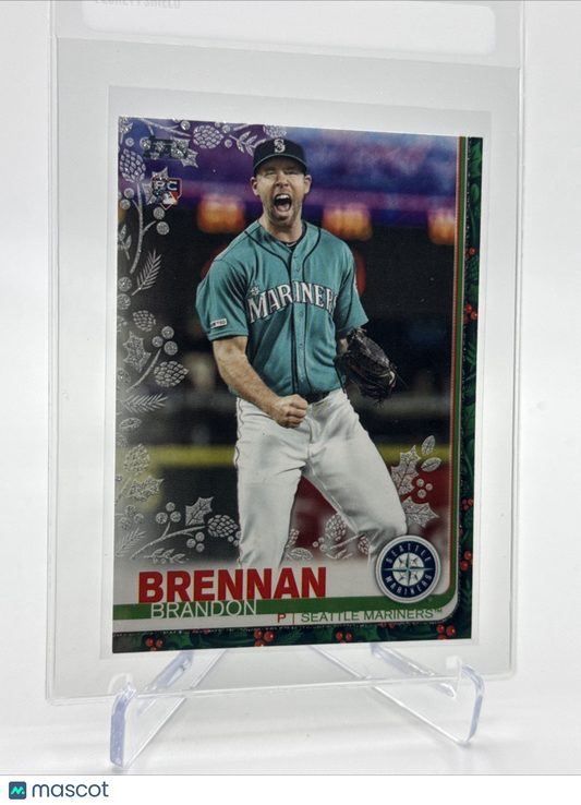 2019 Topps HOLIDAY METALLIC Brandon Brennan RC #HW121 Mint FREE SHIPPING