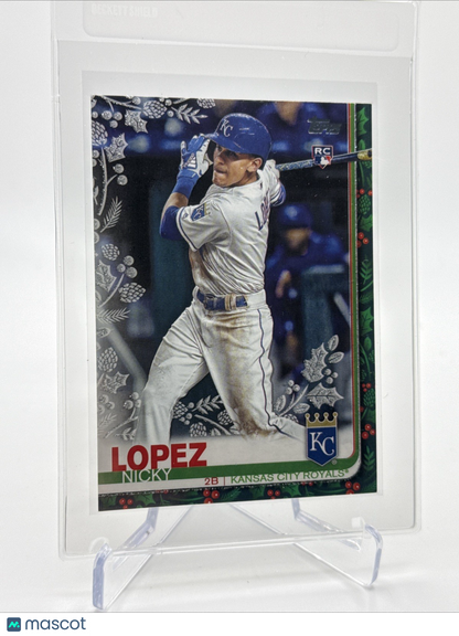 2019 Topps HOLIDAY METALLIC Nicky Lopez Rookie Card #HW138 Mint FREE SHIPPING