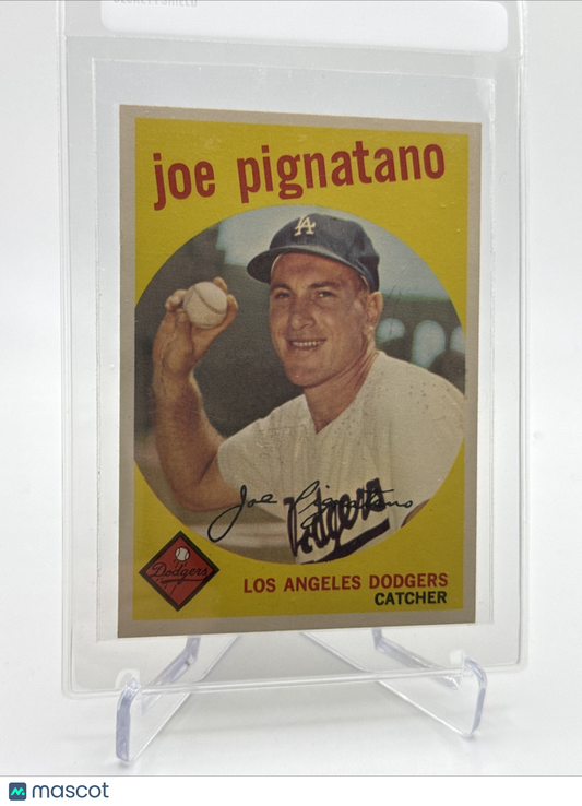 1959 Topps Joe Pignatano Baseball Card #16 NM Quality FREE SHIPPING