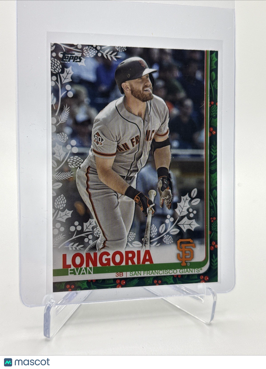 2019 Topps HOLIDAY Evan Longoria Baseball Card #HW81 Mint FREE SHIPPING