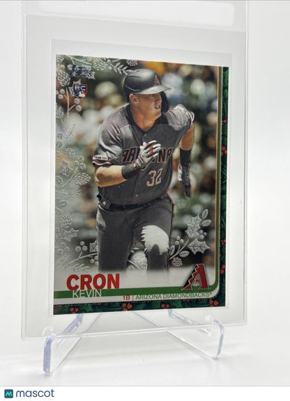 2019 Topps HOLIDAY METALLIC Kevin Cron Rookie Card #HW92 Mint FREE SHIPPING