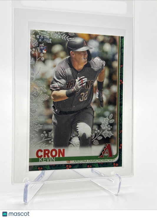 2019 Topps HOLIDAY METALLIC Kevin Cron Rookie Card #HW92 Mint FREE SHIPPING